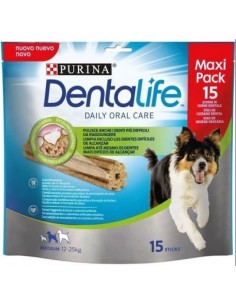 PURINA DENTALIFE MEDIUM  MAXIPACK(12-25 KG.) x15 sticks..