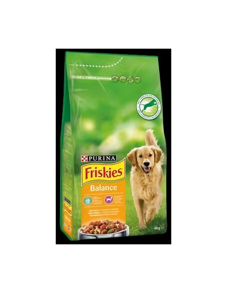 FRISKIES adult complete PO/RI/VERD balance  KG.4