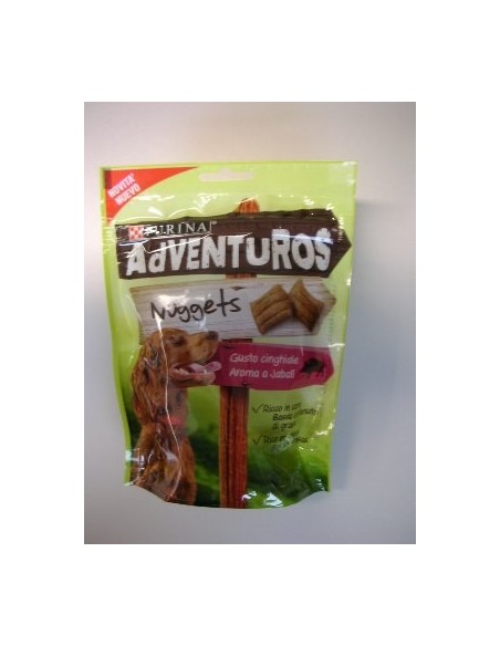 PURINA ADVENTUROS NUGGETS  CINGHIALE GR.90