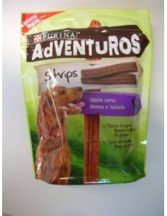 PURINA ADVENTUROS STRIPS CERVO GR.90