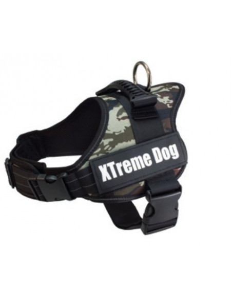 PETT.EXTREME DOG TG.XL CAMOUFLAGE VERDE  ARQUIVET