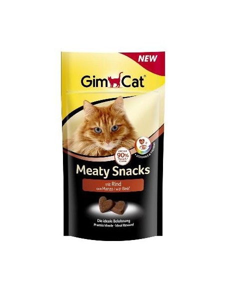 GIMCAT MEATY SNACKS CON MANZO GR.35