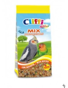 CLIFFI SUPERIOR MIX PARROCCHETTI CON BISCOTTO 1 KG