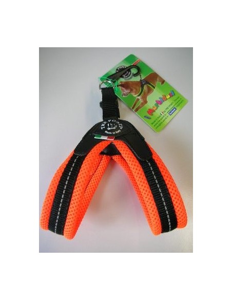 PETT.IN RETE FLUO MIS.3,5 ARANCIO