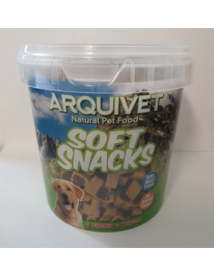 ARQUIVET SOFT SNACKS CUORI DI POLLO E SELVAGGINA 800 GR