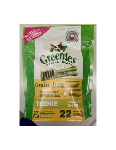 GREENIES TEENIE GRAIN FREE ( for dogs 2-7 kg) gr.170