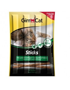 GIMCAT STICKS AGNELLO E POLLAME 4PZ