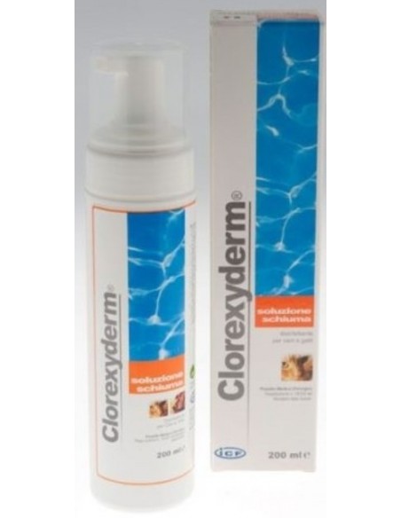 CLOREXYDERM SOLUZIONE SCHIUMA 200ML..