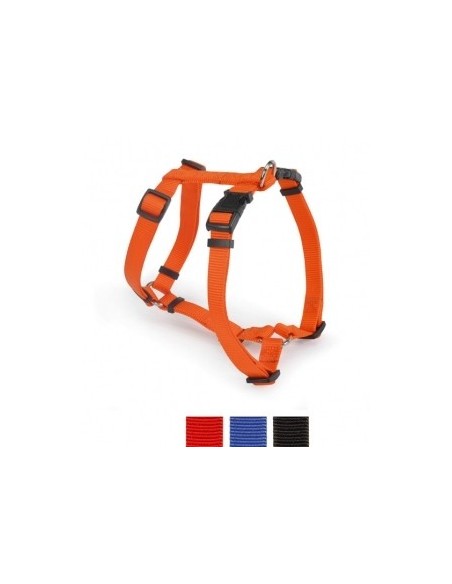 PETTORINA NYLON HARNESS N.2 MM.15 ROSSA