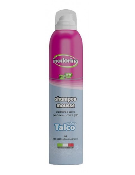 INODORINA SHAMPOO MOUSSE TALCO ML.300