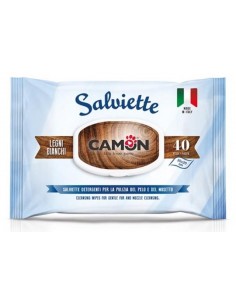 SALVIETTE LEGNI BIANCHI 40 PZ CAMON