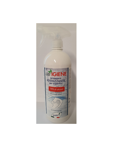 UB SPRAY IGIENE DETERGENTE IGIENIZZANTE PER SUPERFICI 1L