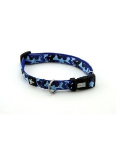 COLLARE FUXTREME REG. 10 MM CAMOUFLAGE BLU