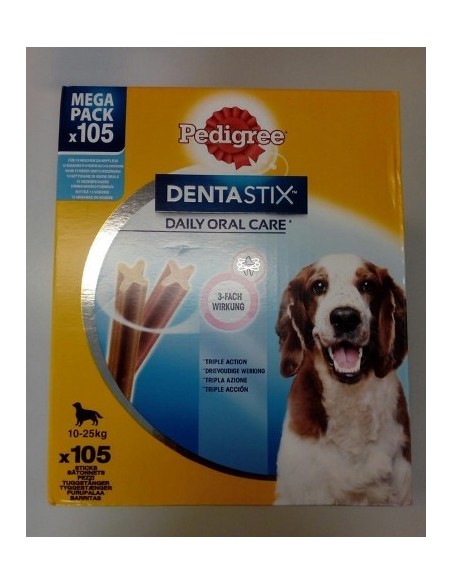 PEDIGREE DENTASTIX MEDIUM MEGAPACK x105