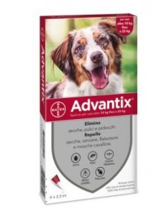 ADVANTIX SPOT-ON CANE 10-25 KG BAYER