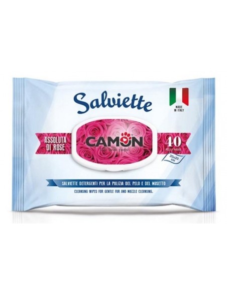 SALVIETTE ASSOLUTA DI ROSE 40 PZ CAMON