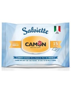 SALVIETTE POCKET VANIGLIA 15 PZ CAMON