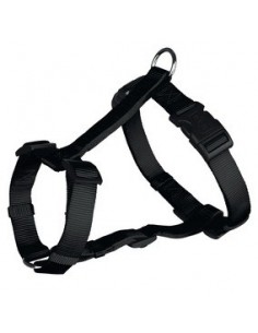 PETTORINA REGOLABILE NYLON MIS.S-M NERA TRIXIE