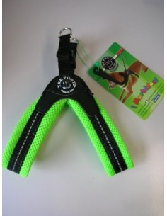 PETT.IN RETE FLUO MIS.3 VERDE