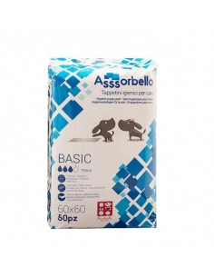 PANNOLONI ASSORBELLO BASIC 60X60 CM 50PZ..