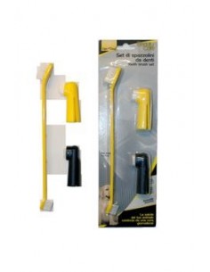 GIMDOG SET DI SPAZZOLINI DA DENTI