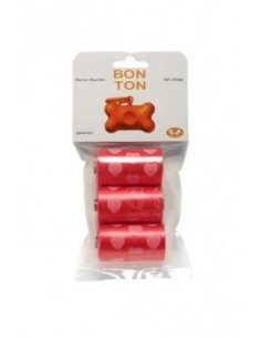 SACCHETTI RICAMBIO ROSSO PER BON TON