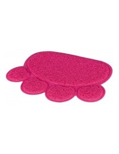 TAPPETINO FORMA ZAMPA PVC ROSA