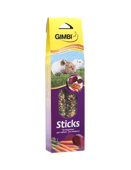 GIMBI STICK PER CRICETI CON VERDURE