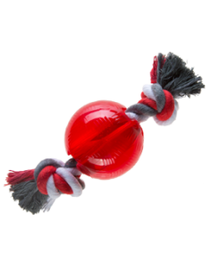 GIMDOG PLAYSTRONG PALLA C/CORDA 8,3 CM