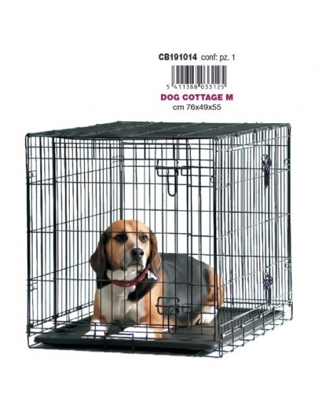 PROMO 30% DOG COTTAGE MIS.M CM.76X49X55