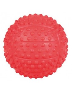 PALLA GOMMA NATURALE C/SQUITTIO 7CM