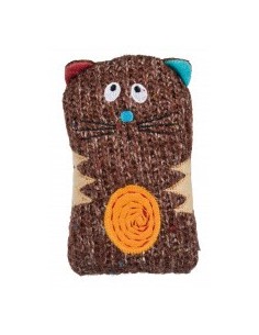 CUSCINO GATTO IN MAGLIA/PELUCHE 15 CM