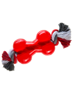 GIMDOG PLAYSTRONG OSSO C/CORDA 14 CM