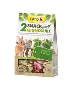 GIMBI 2 SNACK PLUS MIGNON MIX ERBE ORTICA 50 GR